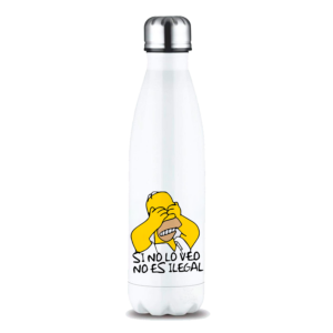 Botella Lechera | Simpsons Homero Si No Lo Veo No Es Ilegal