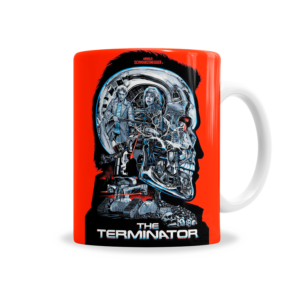 Tazas | Terminator Portada Con Siluetas